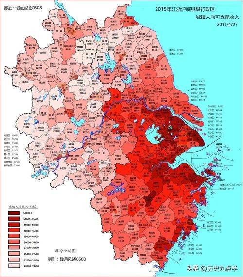 江苏比安徽更靠北，为何很多人印象中，安徽是北方江苏是南方？