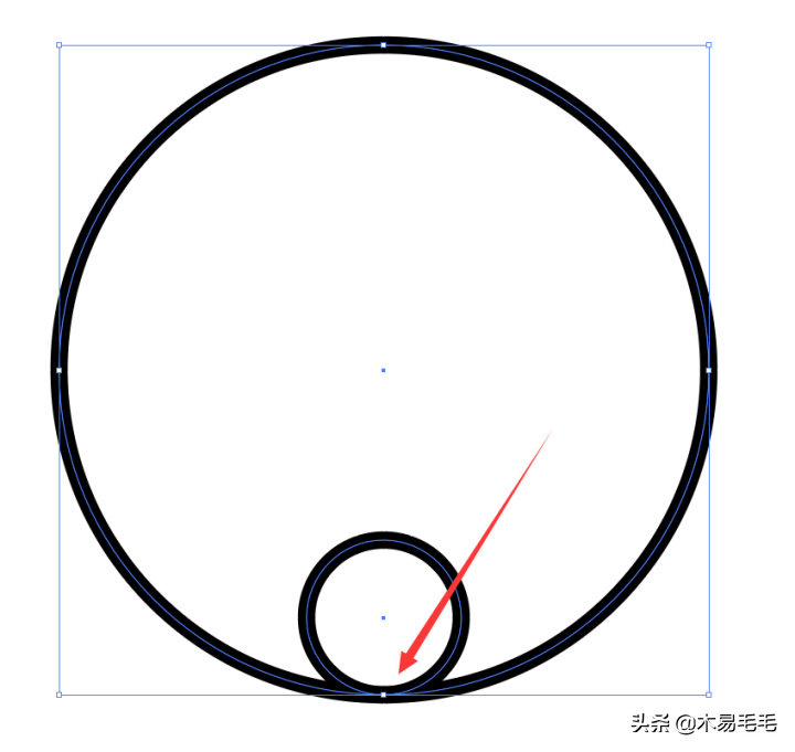 logo设计小技巧，利用AI混合工具快速制作「001期」