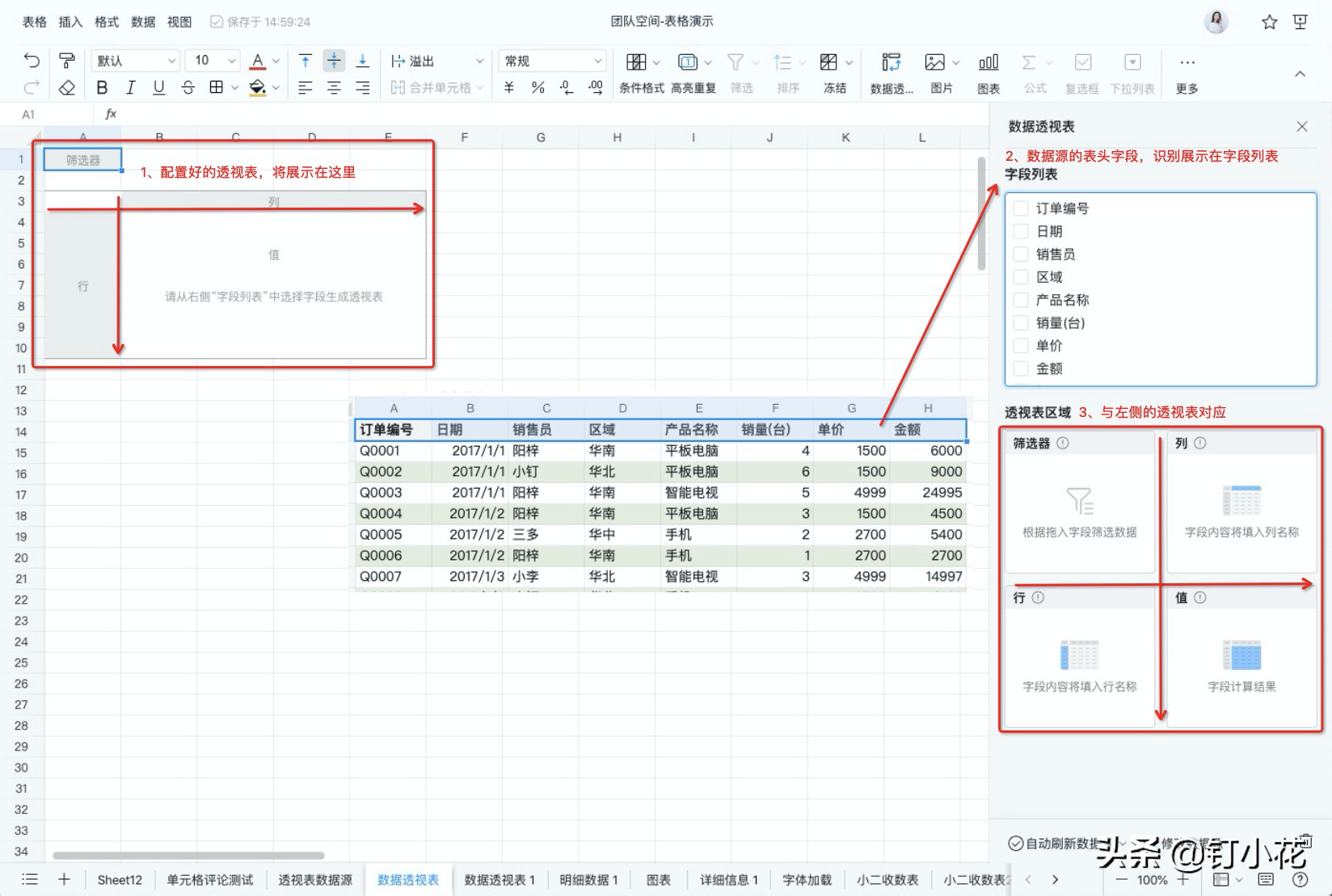 「使用技巧」 你们要的「数据透视表」，TA来了