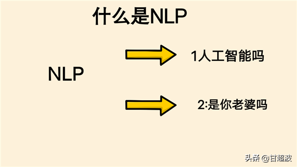 甘超波：NLP是什么？