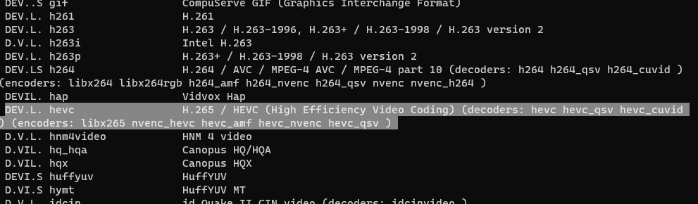 音视频命令转换工具 - FFmpeg