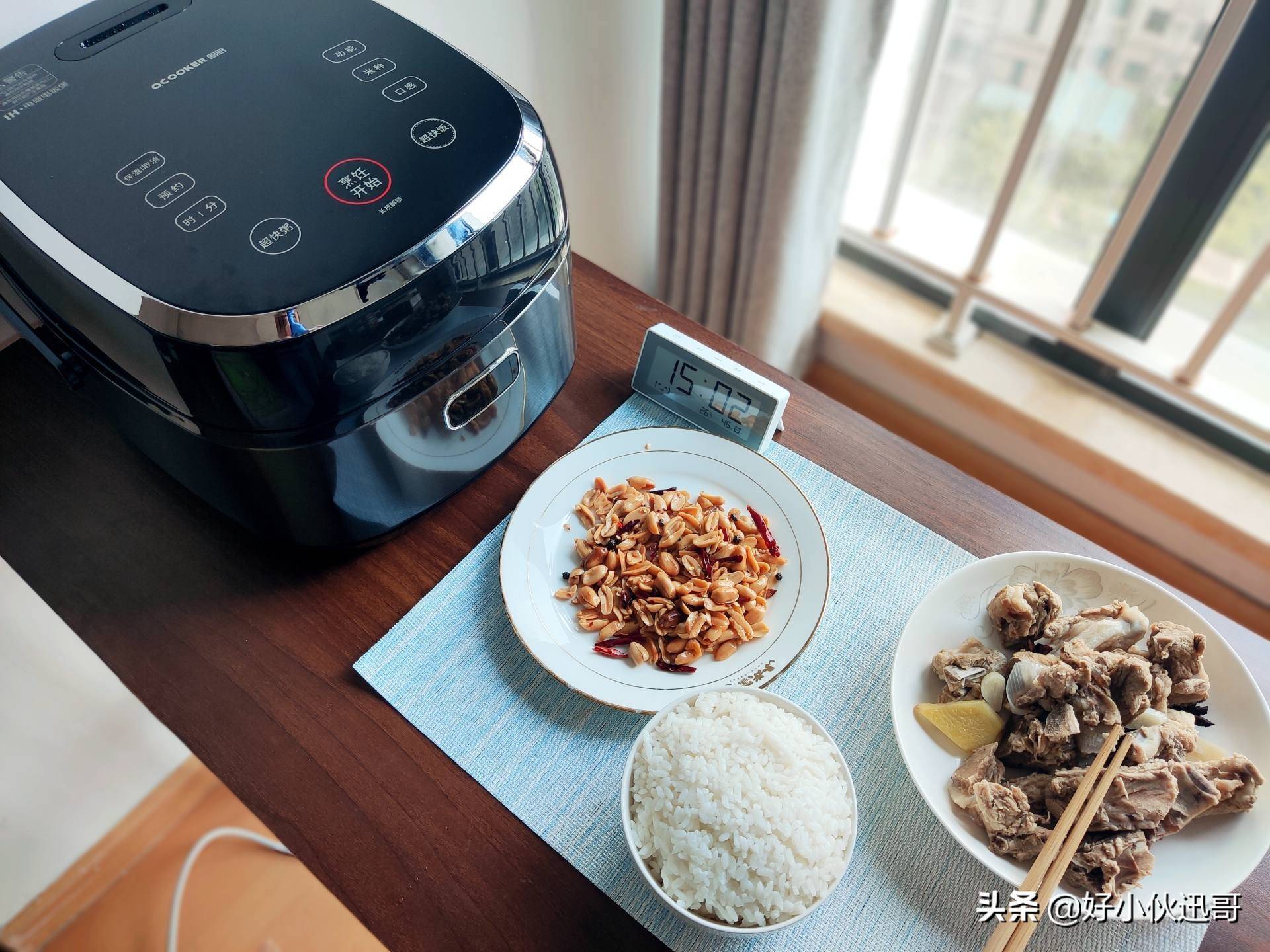 国产电饭煲彻底崛起，圈厨IH做出的米饭很Q弹，粒粒分明