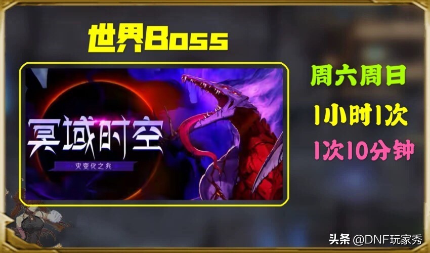 DNF：疲劳值大解放，20点挑战世界BOSS，甚至0疲劳也行