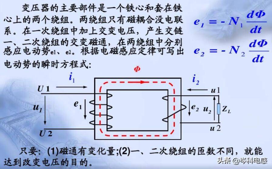 变压器的工作原理_变压器的作用