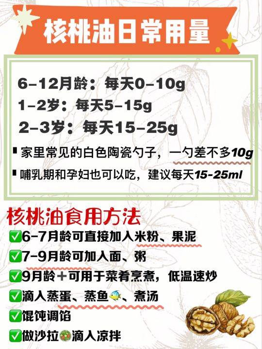 6️⃣款宝宝核桃油测评❗️辅食油怎么选