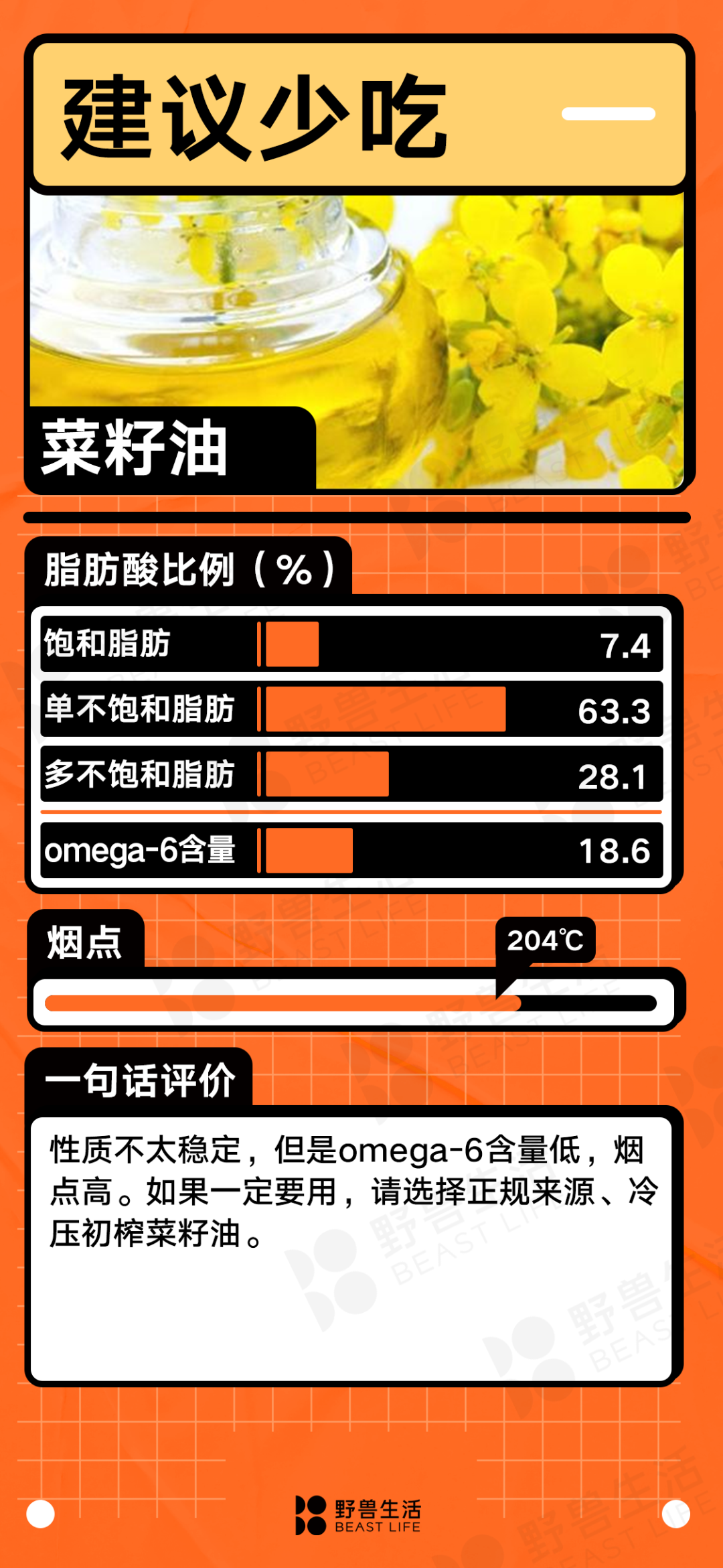 什么油最健康？25种食用油大盘点｜野兽生活