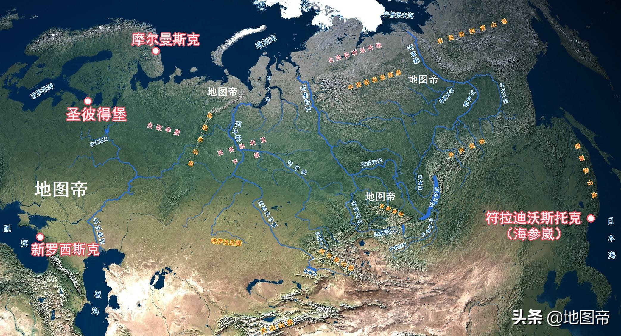 从基辅罗斯到苏联，俄罗斯如何成为面积第一大国？