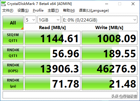 固态硬盘测试神器升级！新版CrystalDiskMark测试：更贴近实际