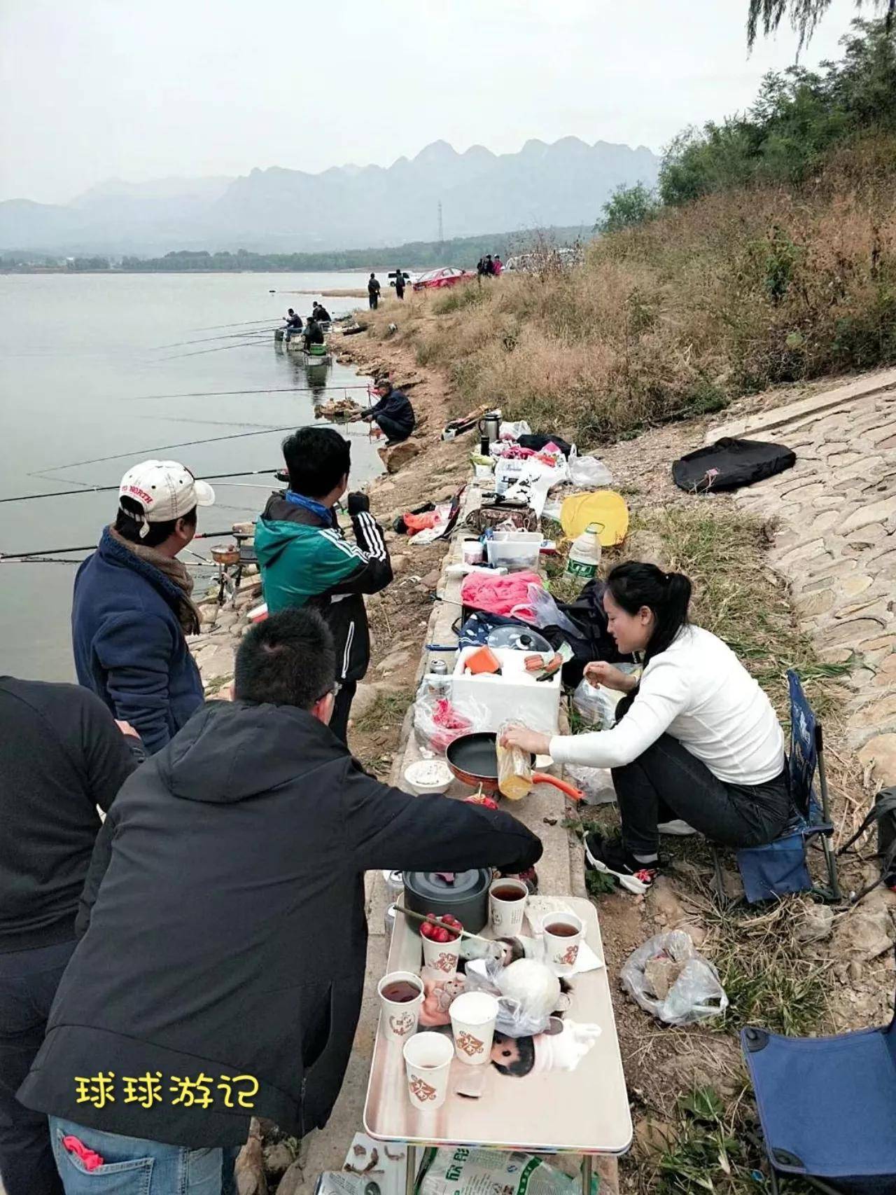 北京平谷西峪水库，依山傍水，钓鱼野炊的好地方