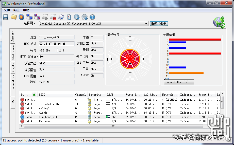 Thinkpad X220更换无线网卡6AGN对比测试转载