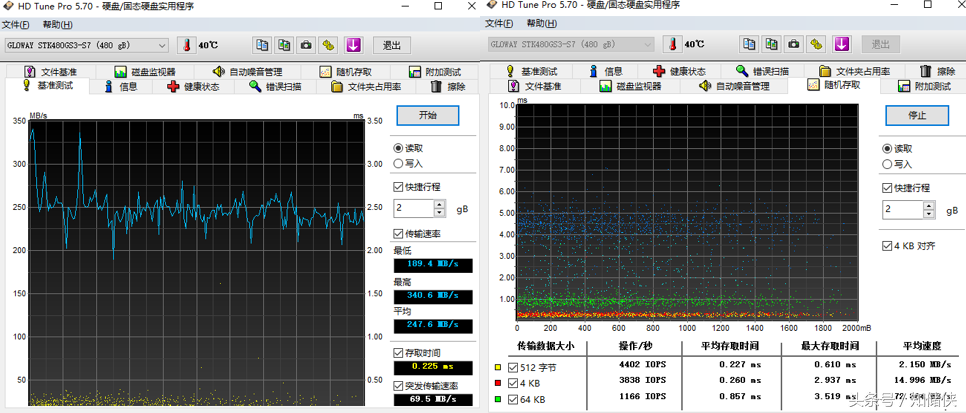 HDtune到底适不适合用于测试SSD