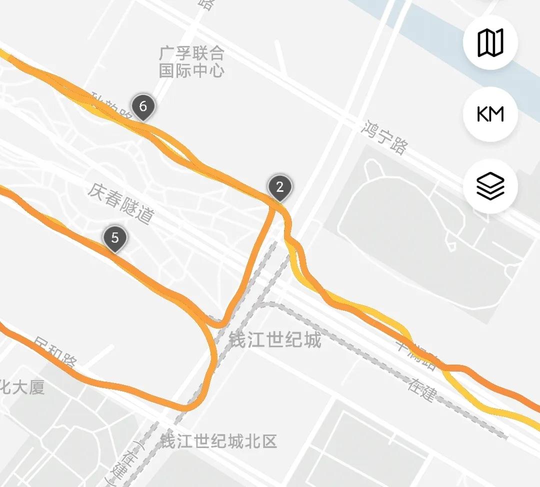 华为GT2跑步里程与百度地图测距大比拼