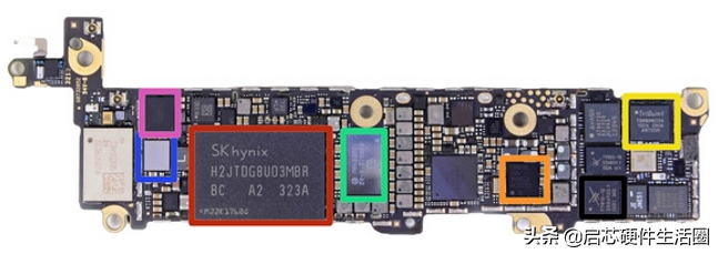 苹果手机拆机与原理图对比分析（系统基带篇）