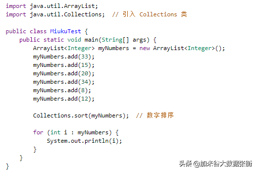 大数据编程入门：Java ArrayList