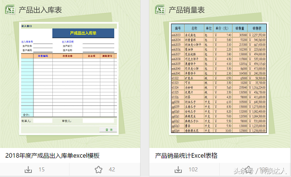 20个常用的Excel模板正在召唤你，想要的请扣1