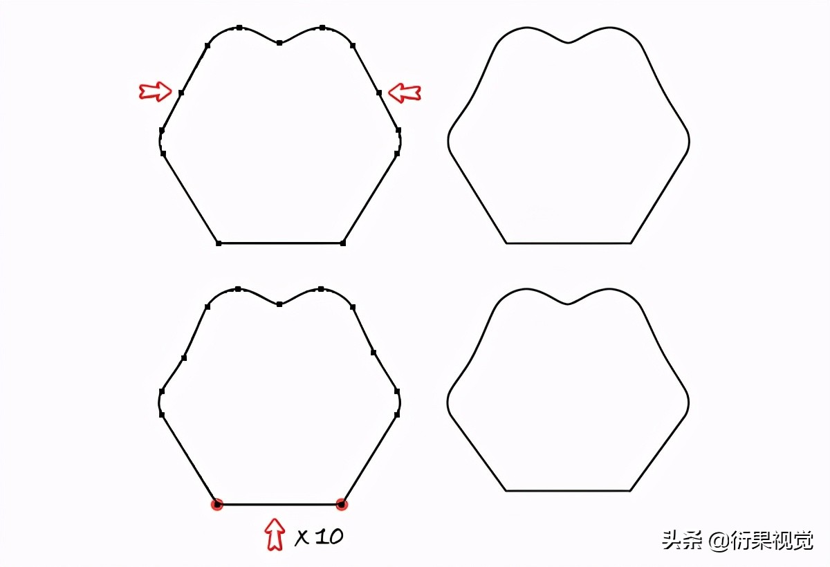 AI软件教程，绘制卡通图形操作步骤