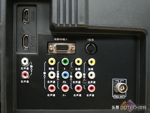 图片说明S端子、分量接口、VGA、BNC、RCA、DVI、HDMI、DP接口