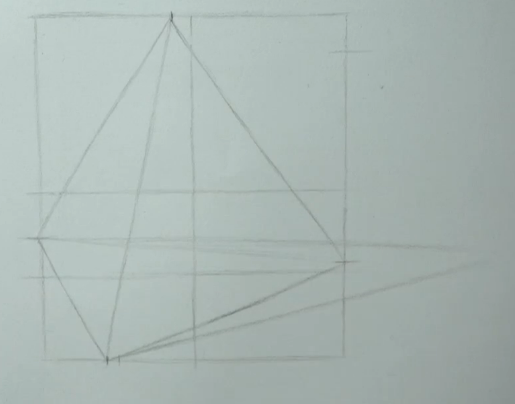 基础入门教程｜单体素描入门三棱锥，学好基础后面So easy