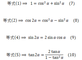 三角函数恒等变换及倍角公式和半角公式