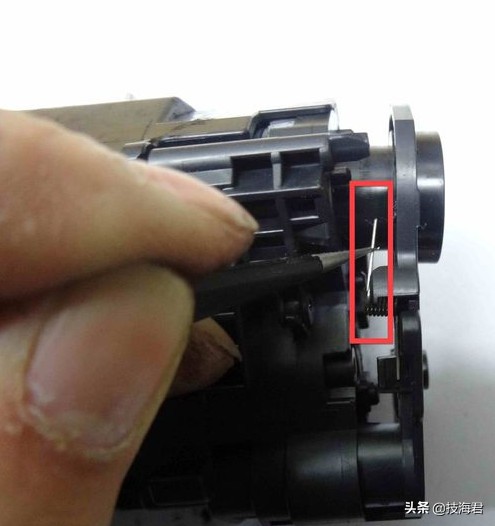 惠普打印机CC388A硒鼓加粉教程，适用于M1136/m126a等打印机