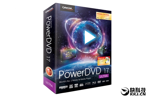 CyberLink PowerDVD 17发布：4K蓝光要求吓人