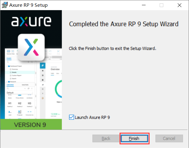 Axure RP 9 的安装教程、汉化教程和授权密钥