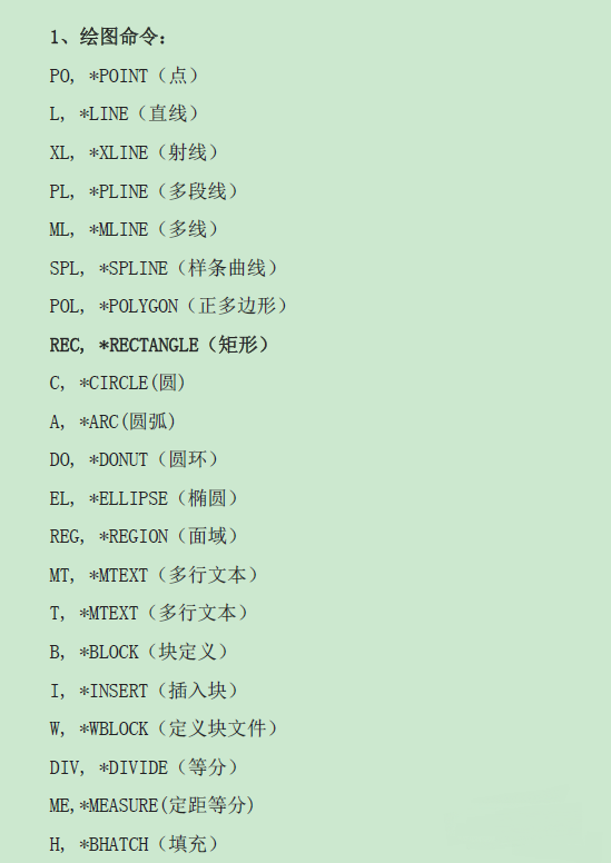 初学者记住这些指令，能够让你快速学好CAD