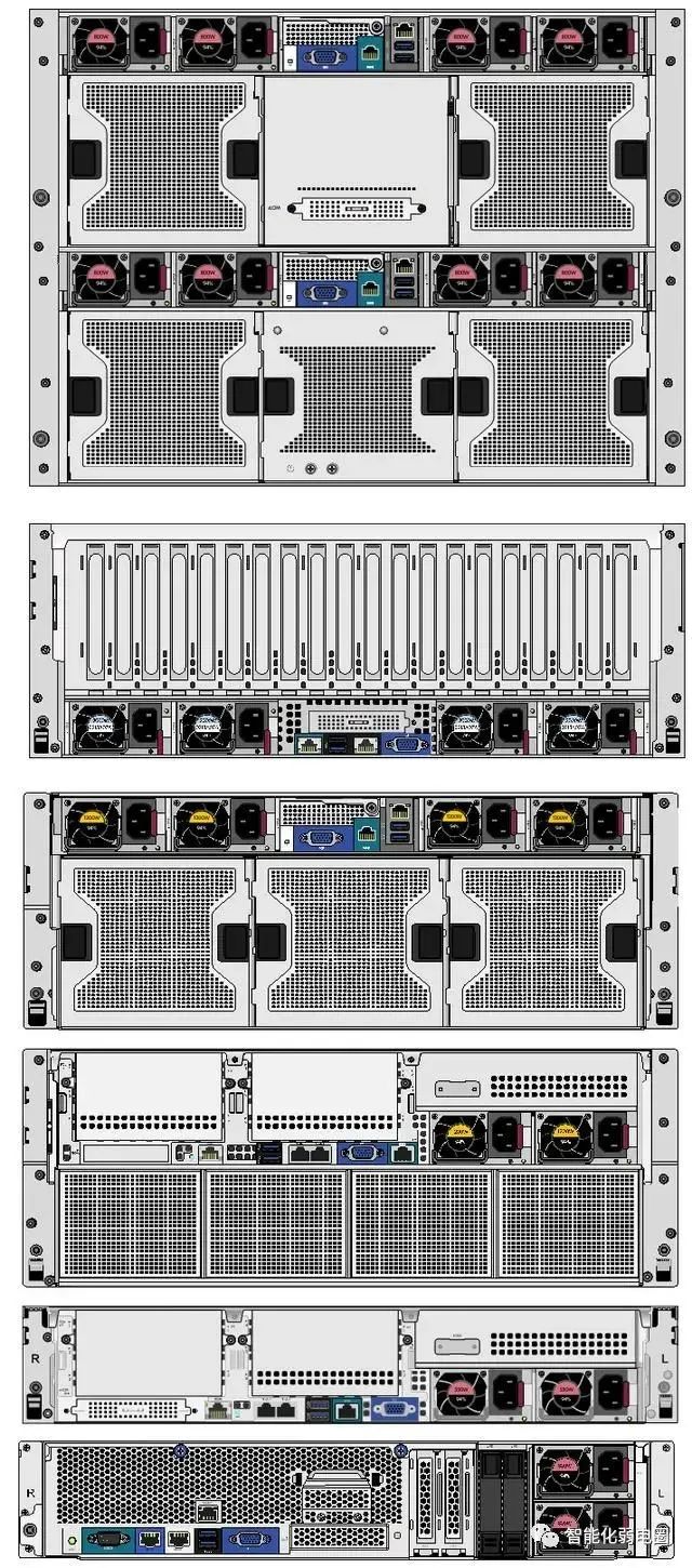 VISIO形状图库-H3C/HP/HPE 服务器/网络/安全/存储