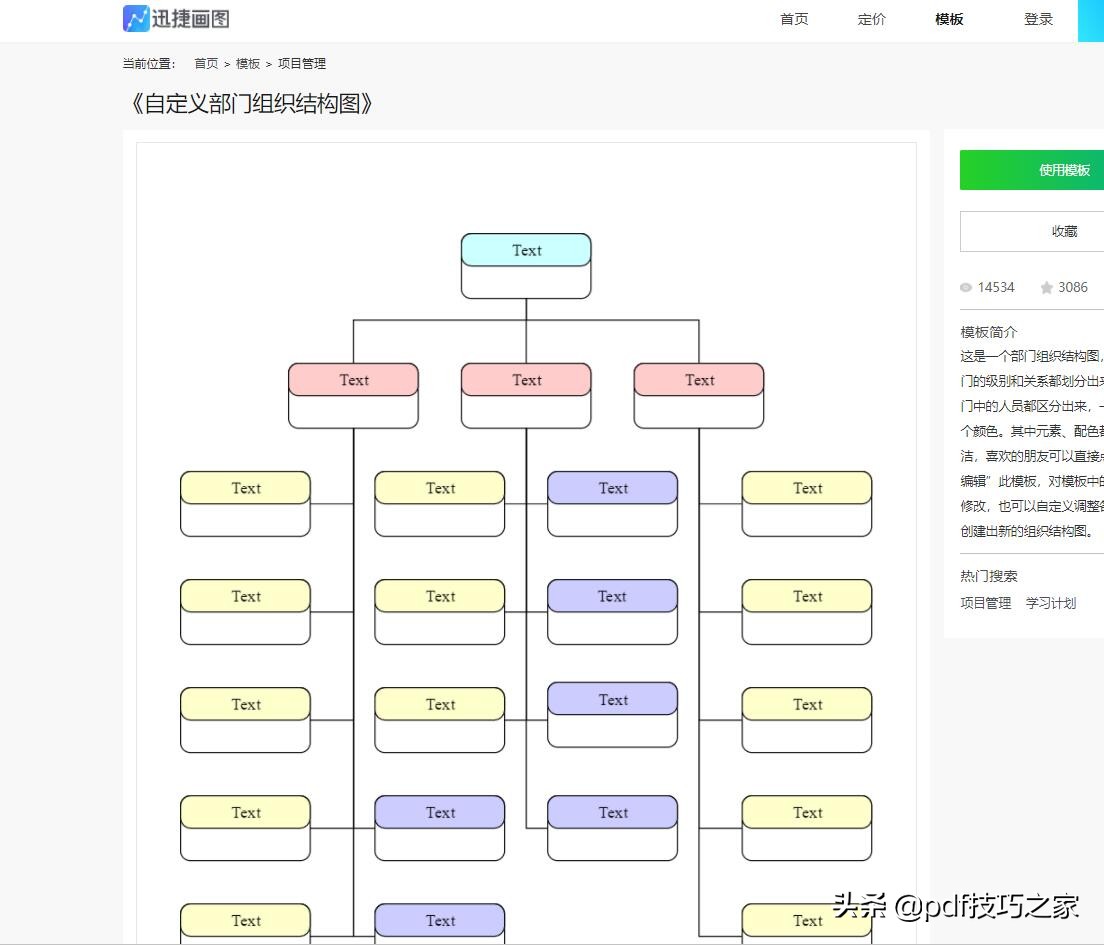 利用Word制作组织结构图，原来如此简单！