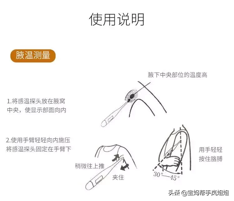 都不准的体温计（三） 电子体温计的使用方法