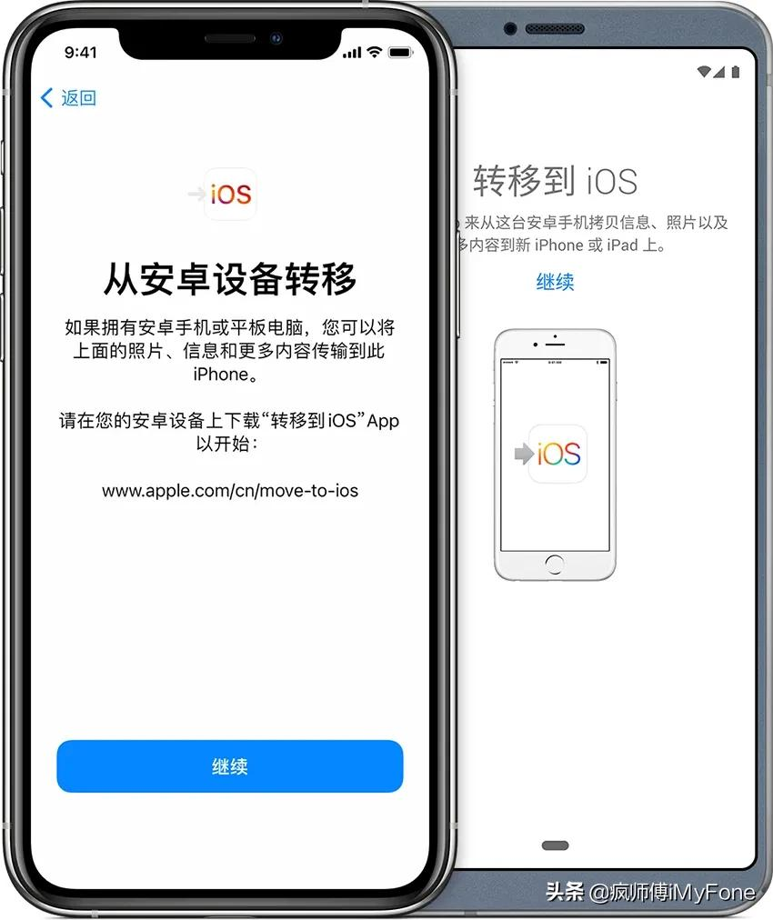 如何将旧手机的数据迁移到新iPhone上？