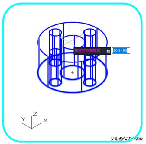 AutoCAD三维建模教程，一个命令搞定三维建模