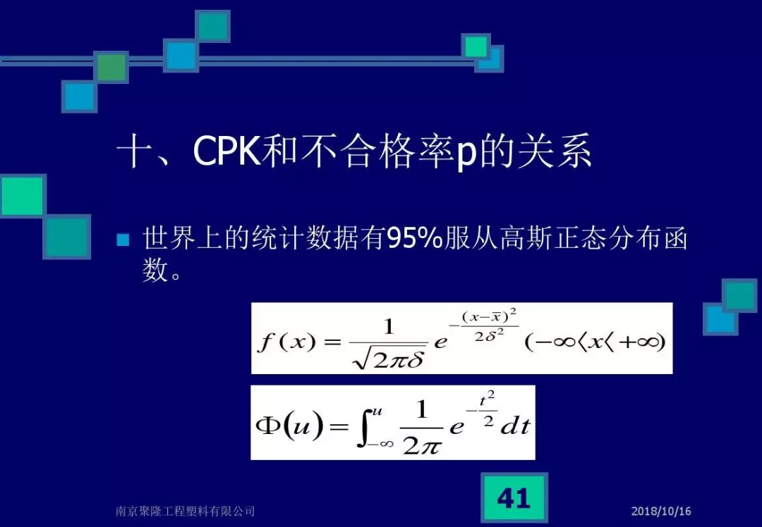 CPK，CMK和不合格率解析，终于说清楚了