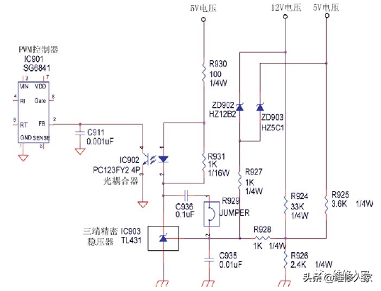 液晶显示器电源电路常见故障维修实战