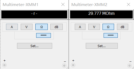 用万用表检测二极管的Multisim仿真及分析