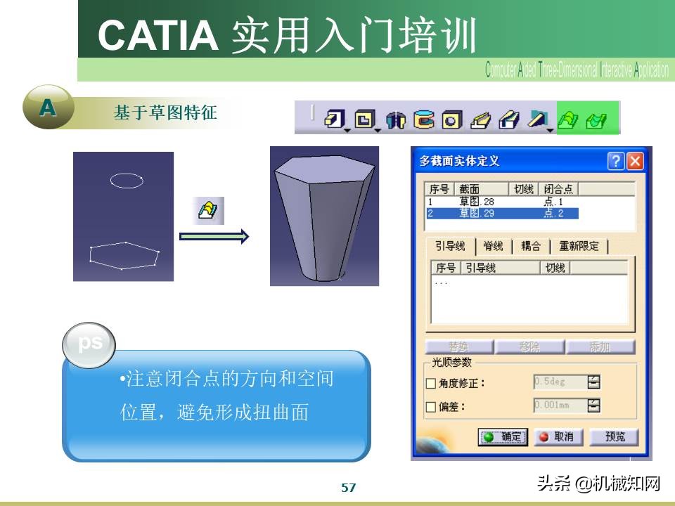 Catia入门教程，企业内部培训资料，可下载打印