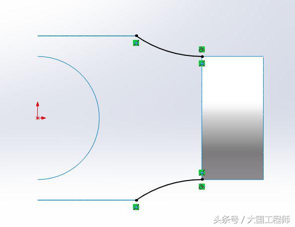 3D建模实例：用曲面画的四通管