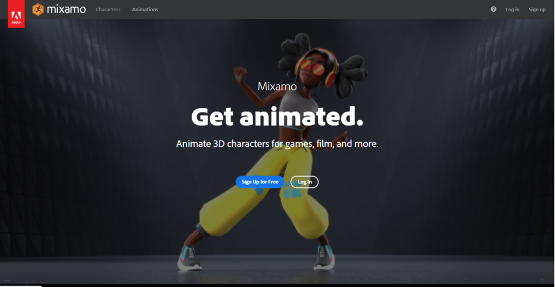 推荐｜动画建模软件-Mixamo 将人物模型制作成动画