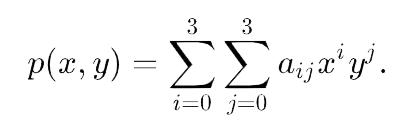 用于数字成像的双三次插值技术​