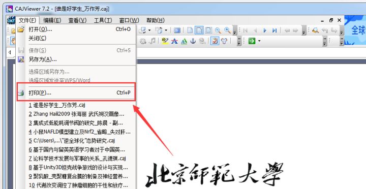 下载的caj论文怎么转换成pdf？