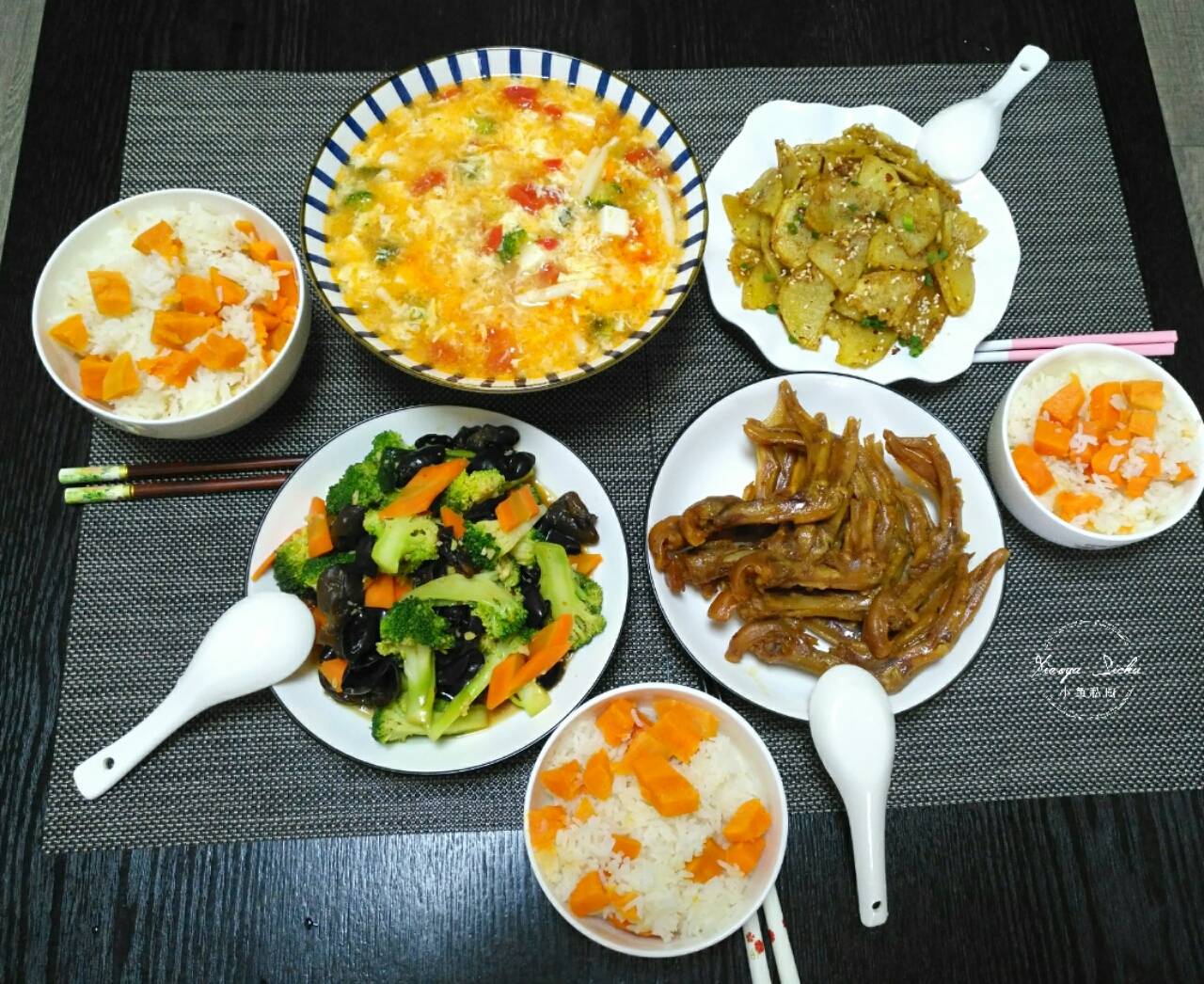 武汉1家3口的7天晚餐，在朋友圈火了，简单好吃，这就是家的味道