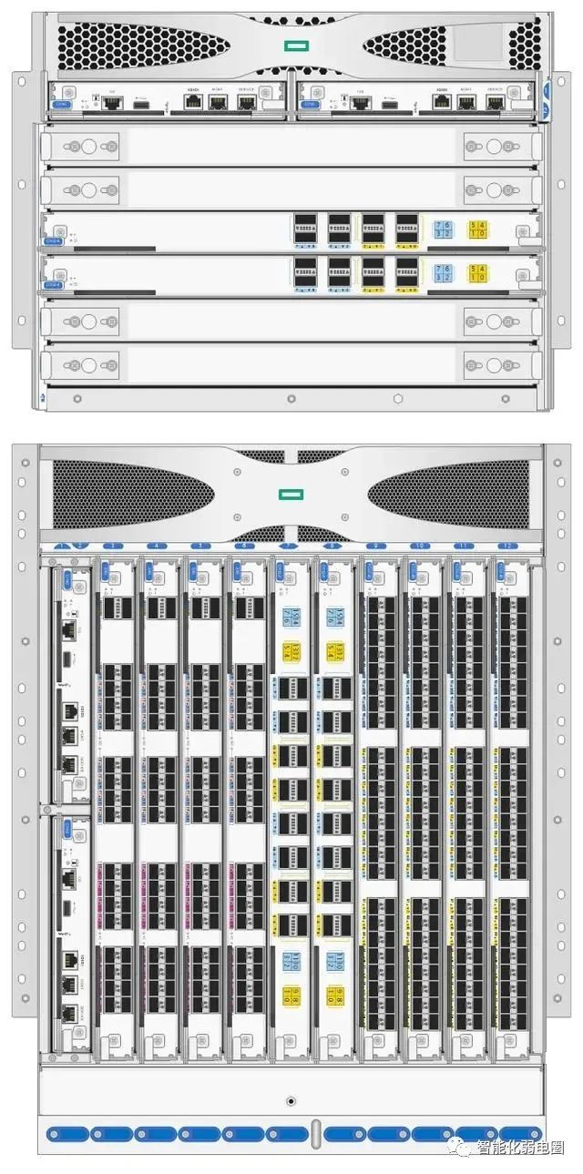 VISIO形状图库-H3C/HP/HPE 服务器/网络/安全/存储