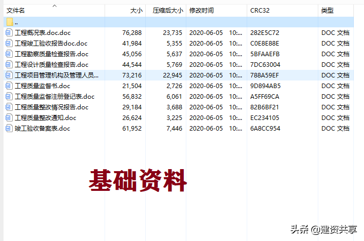 新手资料员快速入门，资料员必备合集，全面概况了资料员所需文件