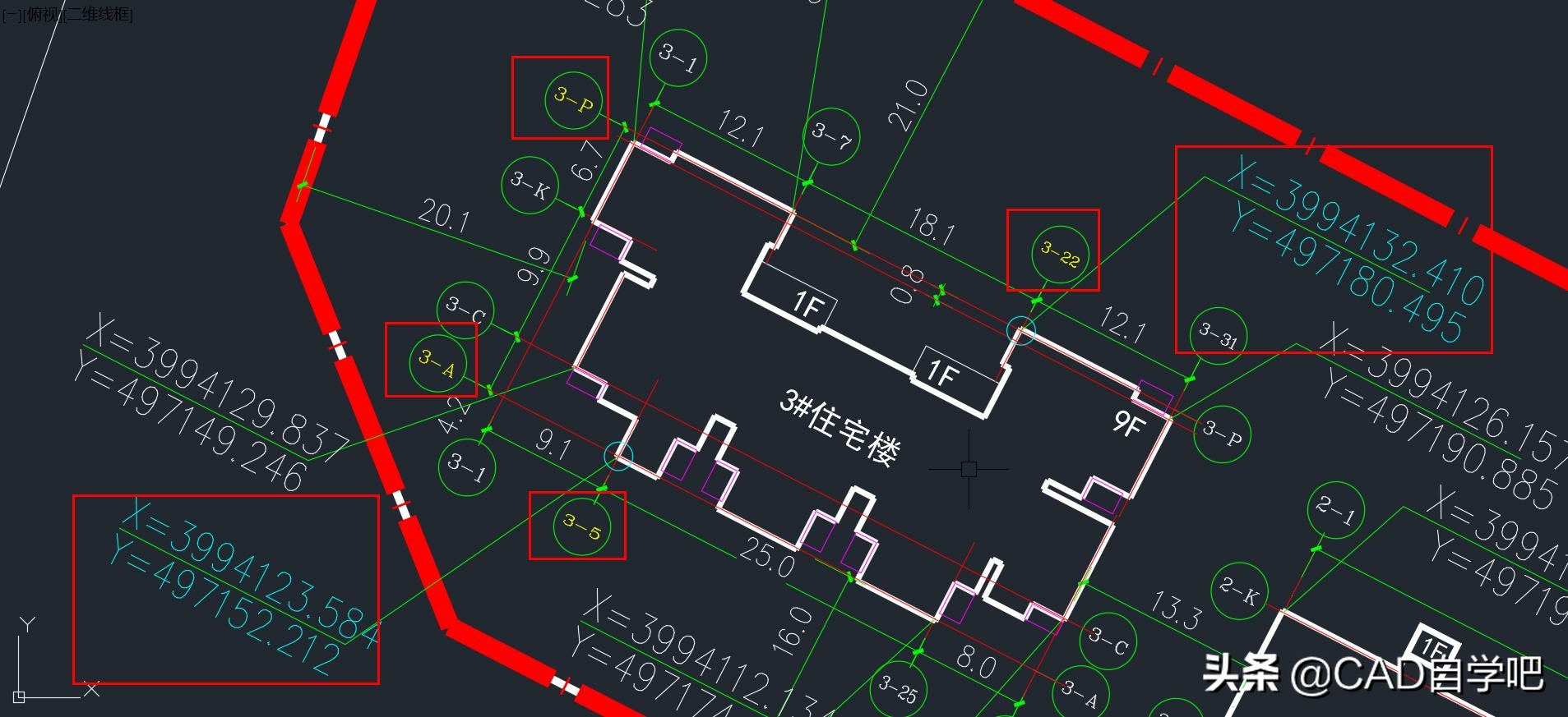 还不会用CAD套坐标？活该你天天上工地