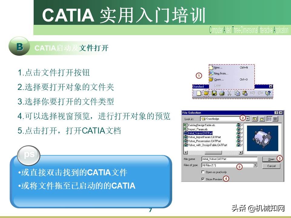 Catia入门教程，企业内部培训资料，可下载打印