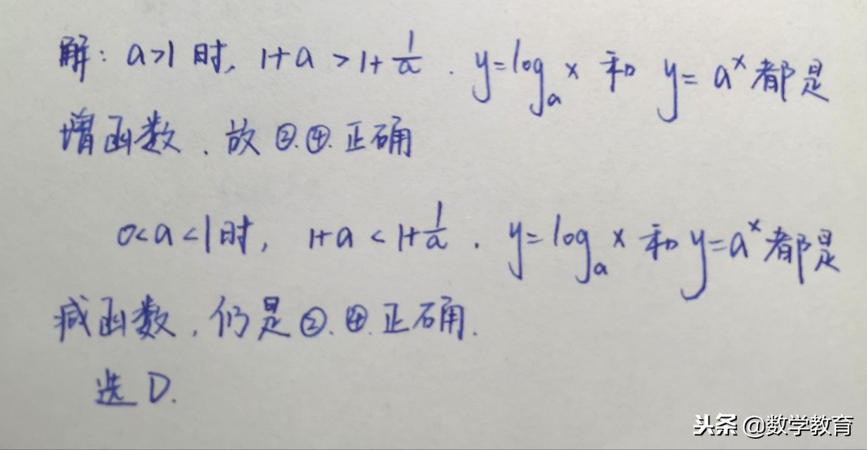 对数函数的图象及单调性的应用，高考热点内容