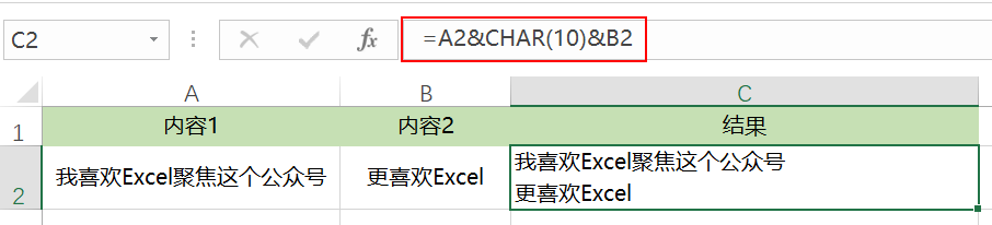 Excel中的换行符，这几种用法你会哪些？