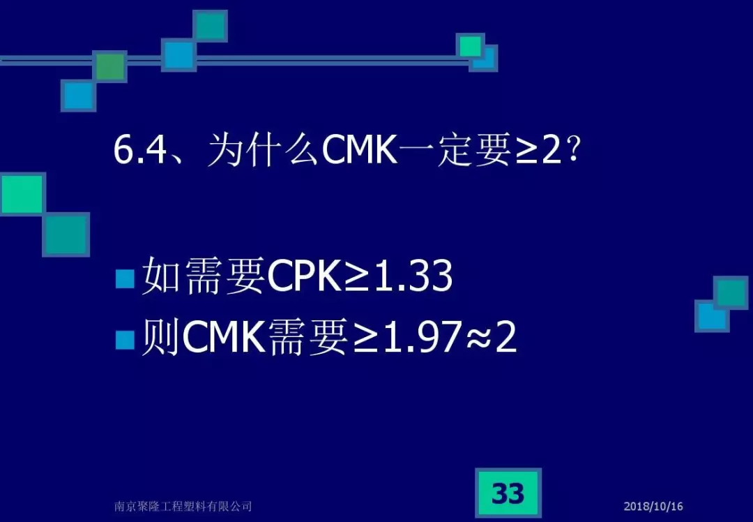 CPK，CMK和不合格率解析，终于说清楚了