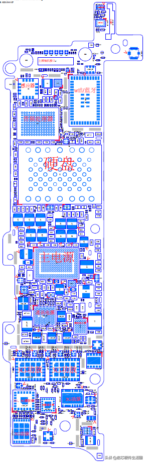 苹果手机拆机与原理图对比分析（系统基带篇）