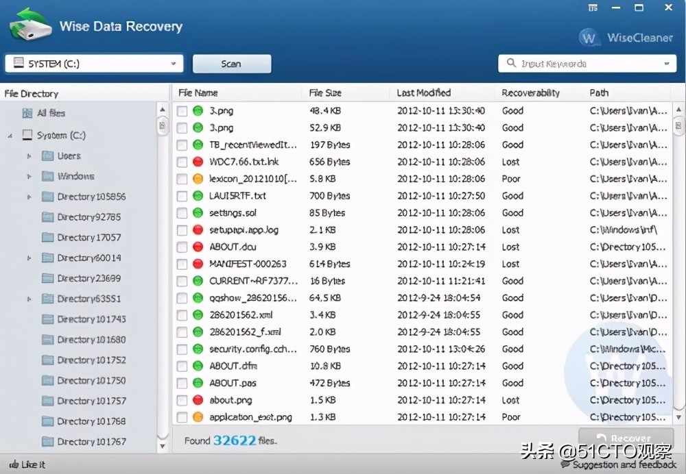 十大面向Windows的免费数据恢复工具